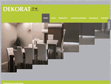 Tablet Screenshot of dekorat.pl